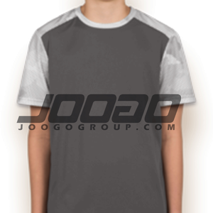 Camiseta de manga corta para hombre, prenda de vestir, con estampado y función antirretracción - Product Image 1