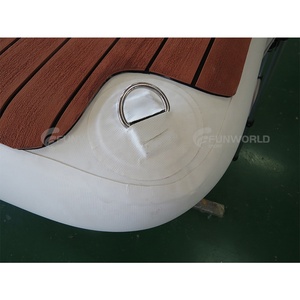 Radeau flottant gonflable Super résistant pour Sports aquatiques, <span class=keywords><strong>plateforme</strong></span> de Dock gonflable antidérapante flottant sur l'eau - Product Image 6