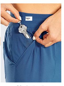 Femmes Léger de Joggeurs de Sport Cordon Entraînement de Course Pantalon Taille Élastique avec Poches 88% Polyester, 12% Élasthanne - Product Image 5