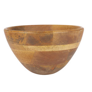 Axiom-Bol de madera hecho a mano para servir comida, cuenco de comida para Hotel y hogar, acentos para el hogar - Product Image 2