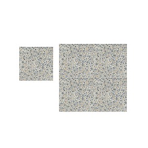 Baldosas de cerámica antideslizantes de color gris de diseño redondo para estacionamiento 400x400mm - Product Image 6