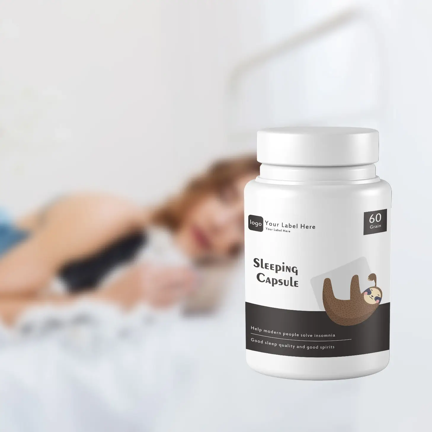 Uyku yardımı kalite güvenli uyku kapsülü destek kapsülleri sağlık kapsülleri toplu satış