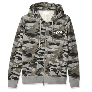 Sudadera con capucha deportiva de gran tamaño con impresión personalizada de fábrica para hombre, jersey de lana Unisex básico en blanco, sudaderas de calle - Product Image 1