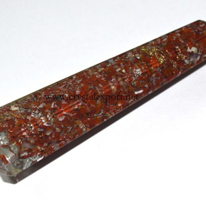 Buy Online Red Jasper Orgone Obeliks : Red Jasper Orgone Obeliks for Sale - Product Image 1