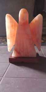 Lampe à sel d'ange luxueux, avec salière himayen rose, nouvelle collection - Product Image 5