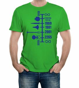 เสื้อยืดพิมพ์ลายไทม์ไลน์ของเรืออวกาศ,เสื้อยืดแขนสั้นที่ออกแบบเองสำหรับผู้ชายเสื้อยืดดีไซน์ยอดเยี่ยม - Product Image 3