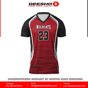 Jersey de voleibol transpirable de secado rápido para hombre, ropa deportiva, diseño uniforme para jugadores de voleibol - Product Image 2