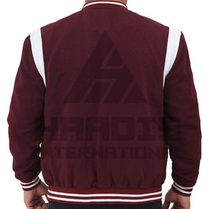 แจ็กเก็ตทีมโรงเรียนสำหรับผู้ชายแจ็คเก็ตผ้าฟลีซสไตล์เท่ๆสำหรับฤดูหนาว - Product Image 4