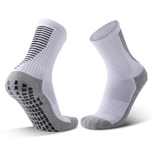Chaussettes Design 100 coton bambou, chaussettes de sport pour hommes, chaussettes de basket-ball grises Elite pour hommes, Logo personnalisé OEM blanc noir - Product Image 4