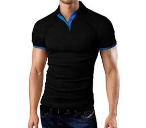 Modelling slim fit men Wholesale custom t shirt men 100% cotton custom polo shirt - Product Image 3