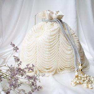 2021 New Elegant Silk Zardozi Work Potli <b>Bag</b> with Full Pearls Beautiful & Elegant <b>for</b> <b>Weddings</b> & Parties - Product Image 1