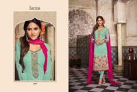 Anarkali Designer fête/mariage/festival porter rayonne de soie brodée pierre travail indien dames Salwar costume pleine longueur Patiyala