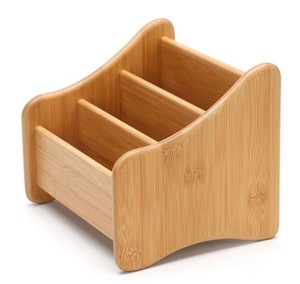 Caja de almacenamiento remota para sala de estar, tamaño 180x160x160mm, hecho de madera de pino/acacia, bambú, hecho en Vietnam, gran oferta - Product Image 5