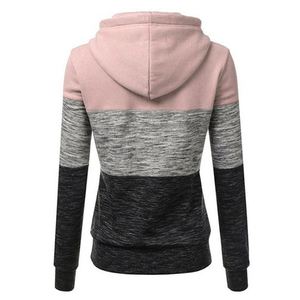 Women Sweatshirt Polyester Long Sleeve Crop Tops Navel Short Hooded Pullover Hoodies as per customer requirement and demand - Product Image 2