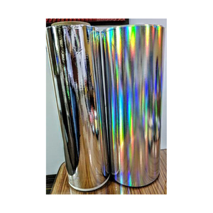 Film PET métallique coloré pour emballage cadeau bricolage fête décor imprimé aluminium Bopp feuille - Product Image 1