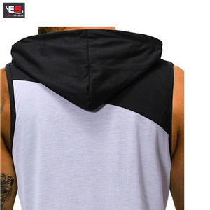 Mens Top Performance High-Quality Fitness Bodybuilding Men Clothing Slim Casual Gym <b>Sleeveless</b> Vest <b>Hoodies</b> - Product Image 6