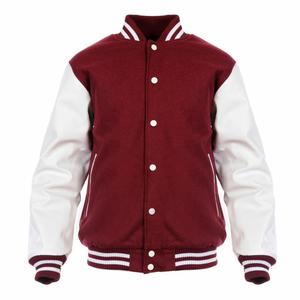 UNIQUE GYM WEAR Chaqueta Varsity Unisex Impermeable Reversible, Exterior 100% Algodón, Forro de Poliéster, Mangas Largas, Corte Holgado, Tallas Grandes - Product Image 2