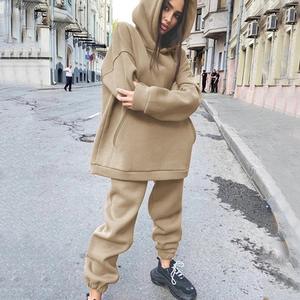 เสื้อฮู้ด Thi FCE คุณภาพสูงโอเวอร์ไซส์สำหรับผู้หญิงเสื้อมีฮู๊ดสำหรับออกกำลังกายเล่นโยคะไซส์ใหญ่พิเศษ - Product Image 4