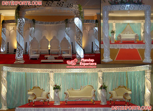 งานแต่งงานหรูหรา srilankan manavarai mandap เวที mandap ดีไซเนอร์ mandavarai mandap สวยงามงานแต่งงาน manavarai mandapam USA - Product Image 6