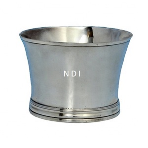 Bol de service en laiton personnalisé à décor de table à dîner haute capacité de stockage de fruits nickelé forme personnalisée bol de service de fruits - Product Image 1