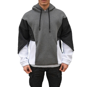 Sudadera con Capucha Extra Grande 100% Algodón para Hombre, Tejido de Punto con Textura de Paracaídas, Ecológica, Nuevo Estilo, Buen Precio, Venta al por Mayor - Product Image 1