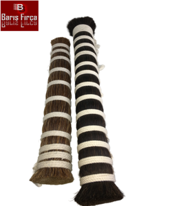 Pelo Natural de cola de caballo y melena de caballo 4 ''-36'' pelo de caballo para la fabricación de pinceles de cuerpo seco - Product Image 1
