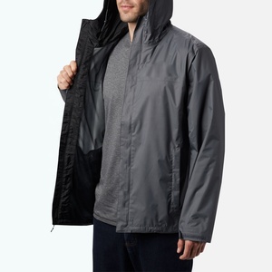 Wholesale Cheap Windbreaker Rain Outdoor Hooded <b>Jacket</b> for <b>Men</b> Bike Custom Waterproof <b>Soft</b> <b>Shell</b> Light Weight Polyester/Cotton - Product Image 2
