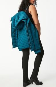 Chaquetas acolchadas con Logo privado para mujer, chaquetas acolchadas hechas de poliéster a prueba de viento - Product Image 2