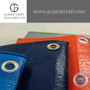 Couverture personnalisable de camion de bâche de HDPE Poly PE imperméable avec des options de couleur de taille pour le produit d'impression d'emballage d'utilisation de transport - Product Image 6