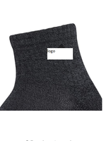 Chaussettes basses matelassées pour hommes, 6 paires, 97% polyester, 3% élasthanne, respirantes
