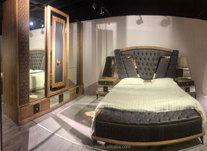 Ensemble de chambre à coucher moderne Efes avec miroir et armoire YT-103, surface de miroir pour couple - Product Image 5