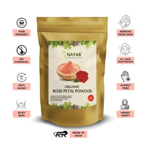 Polvo de extracto de Rosa orgánico Nayab, fábrica de hojas cultivadas silvestres, venta al por mayor, botellas disponibles certificadas GMP, tambores Udhyog - Product Image 4