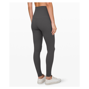 Mallas de punto cómodas de cintura alta para mujer con bolsillos Pantalones de Yoga de entrenamiento - Product Image 1