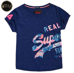 Macheda — T-Shirt manches courtes col rond pour femmes, vêtement de qualité supérieure, souple et confortable, avec imprimé, nouveau Design, été 2021 - Product Image 1