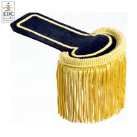 Frange dorée ACW, Frange en bullion lourde, Écologique, Qualité professionnelle, Personnalisable, Export Belt Corp. Brigadier General