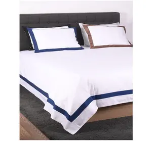 Satin Duvet Bedding Set The Luxury Satin Comforter and Pillowcases Mix other Color Fabric for Home Hotel Wedding