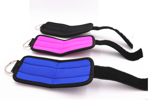 Correas de tobillo rosas para máquinas de gimnasio, novedad, moda, gimnasio acolchado, venta al por mayor, alta calidad - Product Image 5