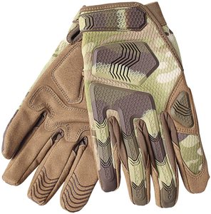 Guantes de diseño de camuflaje para motocicleta y Tiro, diseño personalizado con material de malla de alta calidad y moldes de protección de goma - Product Image 4