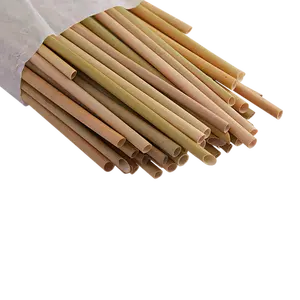 Disposable wheat grass drinking straw environmentally friendly green grass straw good price hot sell at Amazon