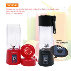 Minilicuadora eléctrica recargable con USB, exprimidor <span class=keywords><strong>de</strong></span> frutas, 380ML - Product Image 6