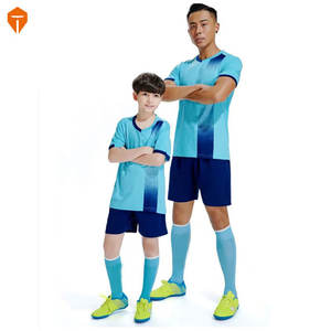 Customized high quality sublimation soccer jersey uniform men soccer jersey set sublimate jersey soccer 2021 - Product Image 3