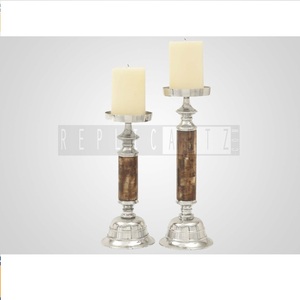Wooden Pillar Candlestick <b>Stand</b> <b>Tea</b> Light Candle Holder Home Decor Accent for Wedding Birthday Events Table Centerpiece decor - Product Image 1