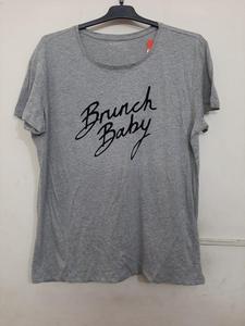 T-shirts à manches courtes ultra doux pour femmes, de marque originale, style sportswear décontracté, col rond, lots de stock du Bangladesh - Product Image 3