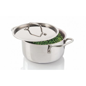 King International กระทะเหล็กฝาปิดพร้อมฝาปิด,แก้วมักทำจากเหล็กมีที่จับนำเข้า - Product Image 5