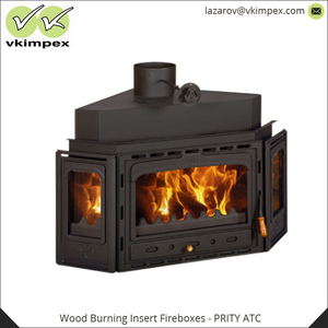 Quemador de madera con salida de calor espacial, 4,3 kg/h, consumo de combustible, 14 kw, proveedor de cajas de fuego - Product Image 2