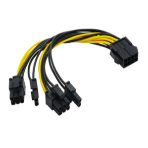 8-polige PCI Express 2x Pcie 8 (6 <span class=keywords><strong>2</strong></span>) Pin-Grafikkarte Grafikkarte Server Power Riser PVC-Material auf Lager - Product Image 5