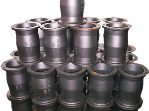 Casting <b>service</b> Nodular cast iron flanged <b>bell</b> mouth machine engine parts lost foam casting OEM product accept - Product Image 3