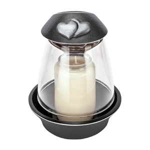 Nuevo farol de aluminio para tumbas con símbolo personalizado, diseño elegante para decoración de iluminación de interiores y exteriores para el hogar y el jardín - Product Image 1