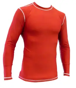 <b>Red</b> Color Bodysurfing Rashguard - Product Image 1