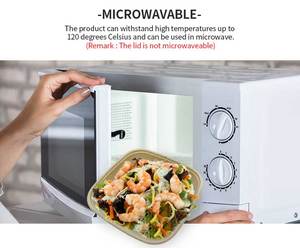 Contenants alimentaires jetables biodégradables et compostables <span class=keywords><strong>en</strong></span> pulpe moulée de bagasse pour la restauration et les cafés - Product Image 5